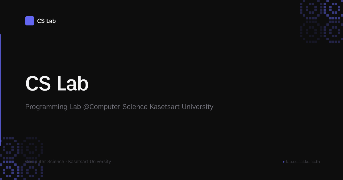 Sign In | CS Lab